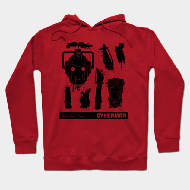 Decommissioned: Cyberman Hoodie by joshln